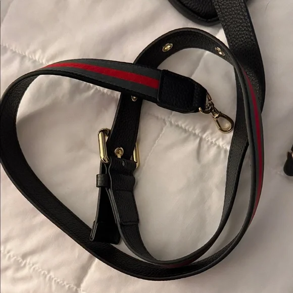 Bandolier Kimberly Adjustable Crossbody iPhone 15 Pro Max with Mini Heart Pouch